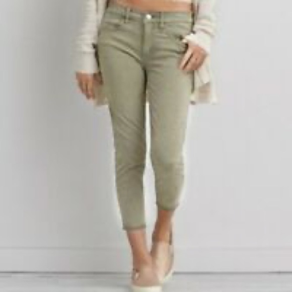 American Eagle Jegging Crop